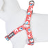 Blueberry Pet 9 Patterns Step-in Spring Scent Inspired Rose and Polka Dot Print Dog Harness, Chest Girth 16.5" - 21.5"