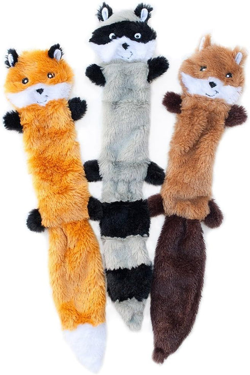 ZippyPaws Loopy No Stuffing Dog Toys, Squeaky Pet Toy for Small, Medium, & Large Dogs, 18"