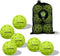 cyclotron 6-Pack Premium Pickleball Balls - USAP Approved, 40 Holes Outdoor/Indoor Pickle