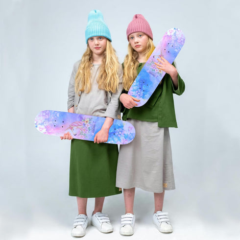 Skateboards for Beginners Kids Boys Girls and Adults, 31''x8'', 7-Layer Maple, Double Kick Concave, Solid & Durable