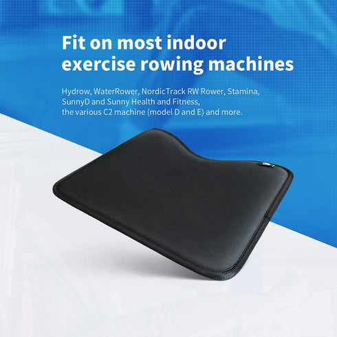 Rowing Machine Seat Cushion for Concept 2 Rower - Compatible with Hydrow, Concept2 and Other Row Machines