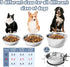 Fhiny 2Pack Dog Crate Water Bowl - Stainless Steel No Spill Bowls for Kennel, Hanging Food & Water Feeder (M)