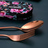 Travel Utensils - Reusable Silverware Set To Go, Portable Cutlery Set with Waterproof Carrying Case for Lunch Boxes,