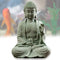 Meditating Buddha Statue, Natural Sandstone Buda Sculptures for Fish Tank Aquarium Decorations