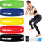 Resistance Bands Set of 5 for Working Out, Exercise Loop Bands for Men Women, Body Stretching, Home Workout