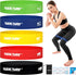 Resistance Bands Set of 5 for Working Out, Exercise Loop Bands for Men Women, Body Stretching, Home Workout