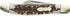 Uncle Henry Next Gen 897UH Premium Stock 6.2in Folding Pocket Knife with 2.8in Stainless Steel Clip-Point Blade, Sheepsfoot Blade, Spey-Point Blade and Staglon Handle for Hunting, Camping, and EDC by Uncle Henry