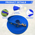 Dog Training Leash - Waterproof Long TPU Leash, Easy to Clean, 10FT/15FT/33FT/50FT for Recall Training and Outdoor