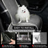 FUNNY FUZZY Dog Car Seat Cover for Front Seat, Dog Seat Cove Waterproof, Scratchproof Non-Slip Car Seat Protector