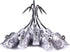 Swimbait Jig Head Saltwater Flats Jig Head Bait, Realistic Fish Head Jig Heads 5 Pack