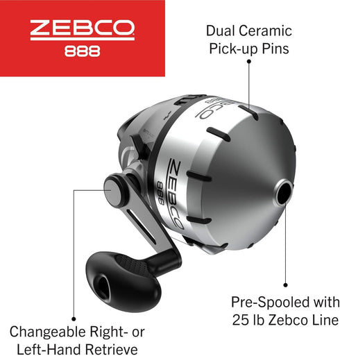 Zebco Spincast Fishing Reel