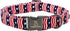 Lionheart Glory American Flag Dog Collar, Heavy Duty Adjustable Patriotic Collar for Medium Dogs