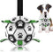 Dog Toys Soccer Ball - Interactive Tug of War, Puppy Birthday Gifts, Durable Dog Balls for Small & Medium Dogs (6 inch)
