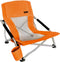 Nice C Chair Beach, Low Beach Chair, Sling, Folding, Portable, Concert, River,