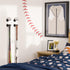 Wallniture Sporta Baseball Holder, Set of 4 Display Stand for Baseball Bat and Ball Storage