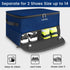 YOREPEK 2 Layer Golf Trunk Organizer, Waterproof Car Locker for Golf Shoes and Accessories