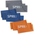 SPRI Flat Bands 3-Pack, Resistance Band Kit Set with 3 Levels for Strength Training and Body Workout