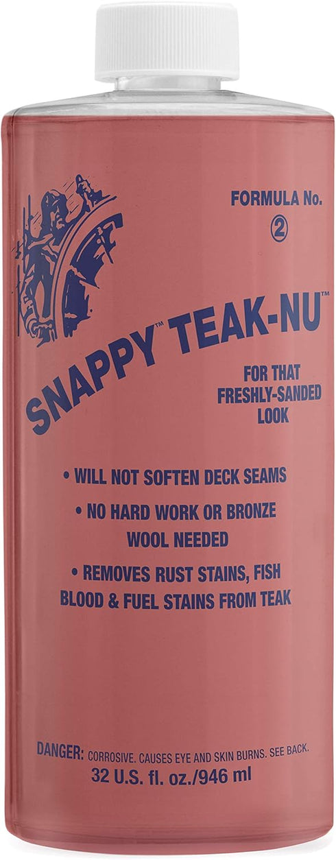 Restore & Renew Weathered, Gray Teak & Other Fine Wood, Professional Strength for Freshly Sanded Look