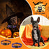 Buryeah 9 Pcs Holiday Dog Collars - Adjustable Fall Autumn Halloween Thanksgiving Christmas Collars for Large Dogs