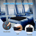 3D Esme L&H Portable Seat Cushion, Breathable Fabric Foldable Seat Cushion for Stadium Bleachers/Airplane Travel; Soft