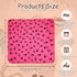 10 Pieces Pet Blankets with Paw Print, Dog Cat Soft Fleece Blankets, Sleep Mat Pad Bed Cover for Kitten Puppy, 24 x 28