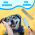 5PCS Set Dog Brush Grooming Kit - Dog Brush for Shedding,Puppy Brush and Flea Comb for Dogs, Slicker Brush Comb and Dog