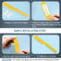 5 Pieces Razor Comb for Dogs - Hair Grooming Trimmer Comb with 25 Extra Blades for Manual Dog Hair Trimming