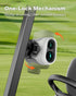 A2C 3M 1s Magnetic Range Finder Holder One-Lock Golf Rangefinder Mount with Adhesive Adapter, Lock & Release, Golf