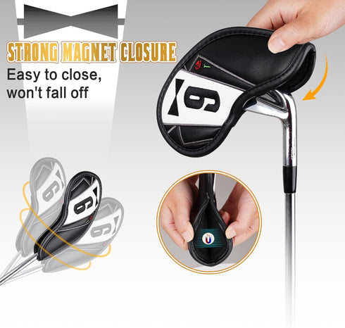 The Golf Father Golf Club Covers, Funny Driver Headcover for Men, Golf Club Head Covers