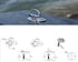 Thorn Stainless Steel Marine Hatch Pull, Boat Cam Latch with Back Plate