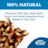 Best Bully Sticks 6 Inch All-Natural Bully Sticks for Dogs - 15 Pack, Fully Digestible, Grass-Fed Beef