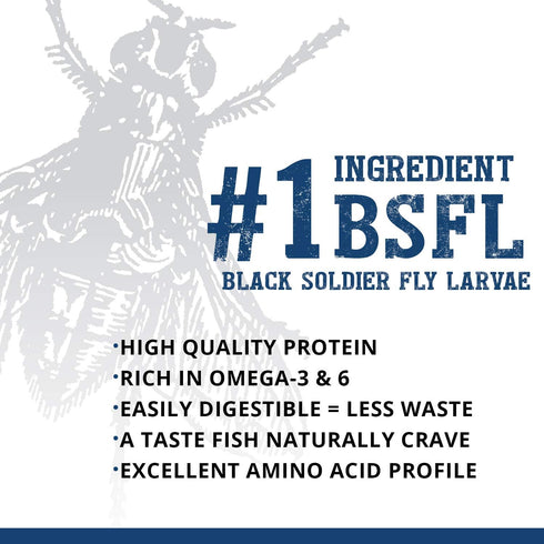Fluval Bug Bites Tropical Fish Food, Large Granules for Medium to Large Sized Fish, 1.59 oz., A6578.
