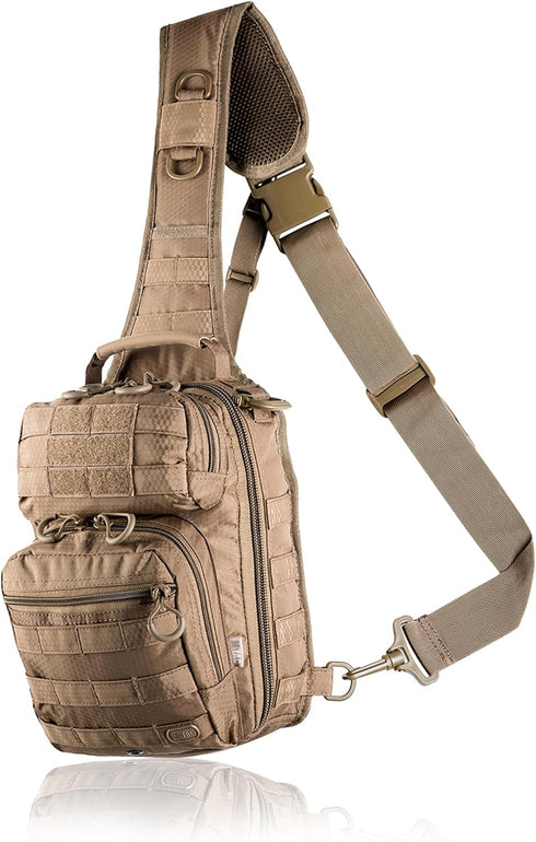 M-Tac City Hunter Hexagon Tactical Sling Bag, CCW Concealed Carry EDC Pack