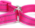 Martingale Dog Collar - Adjustable Nylon Training Collar for Small Medium Large Dogs (S, Pink)