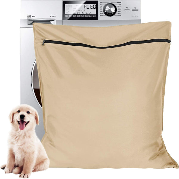 AUXSOUL 1 Pack Pet Laundry Bag, Stops Pet Hair Blocking Washing Machine, Big Size Wash Bag for Dog Cat
