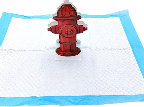 10 Dog Pee Pad Trainer, Pcs Fire Hydrant Potty Training Aid for Small Breeds, Reusable Potty Training Tool, Indoor Pee