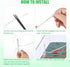 Aquarium Floating Plant Corral, Clear Plastic Fence for Separating Floating Plants in Fish Tank