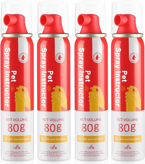 Corrector Spray Dog Trainer, 80ml 4 Pack to Stop Barking, Food Stealing, and Unwanted Dog Behavior, Safe Formula