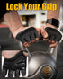 RIGWARL Weight Lifting Workout Gloves Men Women, Breathable Barehand Gym Gloves for Weightlifting Rowing Exercise
