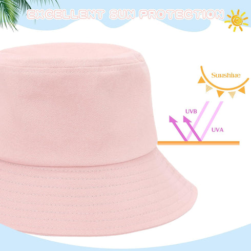 Toddler Sun Hat - Kids Bucket Hat for Sun Protection, Beach Hats for Girls and Boys Swim Cap