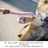 Ultra Reflective Premium Dog Slip Leash, Mountain Climbing Rope - Great for Training Strong Pullers, 6 Foot (Pink