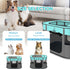 (Medium31.5" 23.6" 21.7" Portable Foldable Pet Playpen Collapsible Crates Kennel Playpen for Dog cat and Rabbit &Travel