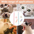 FJYXCHENXM 2 PCS Cat Wand Toy Interactive Cat String Toys Elastic Rope Plush Ball Star Pendant Cat Feather Toy Cat