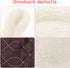 BWOGUE Hamster Bed, Round Velvet Warm Sleep Mat Pad for Hamster, Hedgehog, Squirrel, Mice, and Other Small Animals
