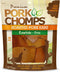 Pork Chomps Roasted Pork Skin Dog Chews, Ear Shapes, 10 Count