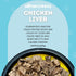 '-1LB Bag~300pcs hotspot pets Freeze Dried Chicken Liver Treats for Cats & Dogs Big -Made in USA- Single Ingredient All