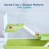 TTFdacai Hermit Crab Accessories - Platform with Ladder and Food Dish Hermit Crab Habitat Accessories Hermit Crab