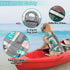 EMUST Dog Life Jackets - High Buoyancy Vests for Swimming, Beach Boating, for Small/Medium/Large Dogs, Greenleaf