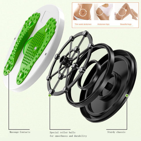 Twister/Ab Twister Board for Exercise, Waist Twisting Disc, Foot Massage Twist for Fitness and Weight Loss