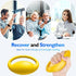 FitBeast Stress Balls for Adults - 3 Resistance Levels Squeeze Balls for Hand Therapy, Rehabilitation, Ideal for